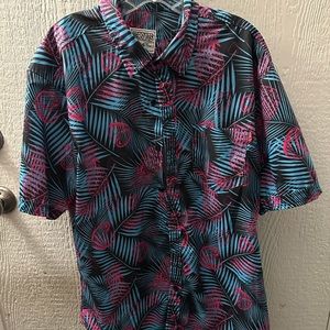 RSVLTS Miami Vice Button Up XL Shirt